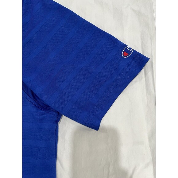 Champion Men's Polo Shirt Blue USAF Orlando FL Mickey Mouse Logo Size XXL 2XL - Picture 2 of 7